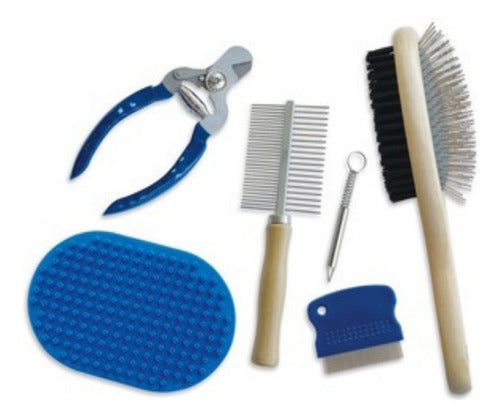 M-Pets Grooming Set Peluqueria Canina 6 Piezas Cuidado Personal 0