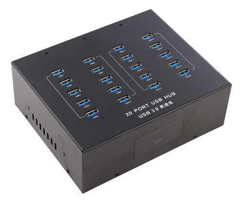 Uhppote A-213 Grado Industrial Usb 3.0 Hub 20 Puerto Transfe 0