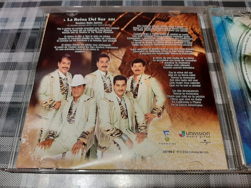 Los Tigres Del Norte - La Reina Del Sur - Cd  Original Impec 4