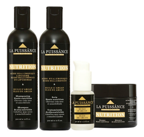 La Puissance Kit Shampoo, Conditioner, Mask & Serum Nutrition 0