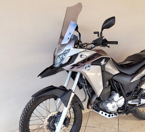 Bolha Fumê Escuro Xre300 + Suporte Gps Celular 2023 22 20 19 4