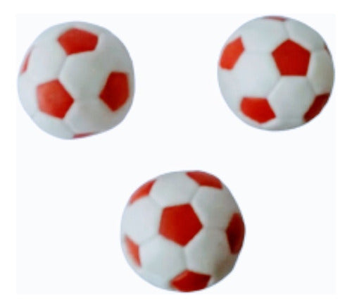 White and Red Ball Pit Balls x50 for Piñata, Party Favors 0
