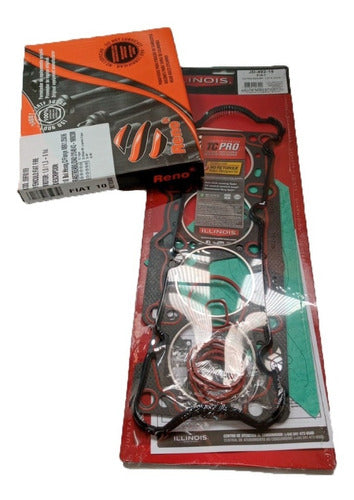 Illinois + Seeger Reno Kit Bulones + Jgo Descarbonizacion Fiat Palio - 1.3 Fire 8v 0