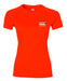 Canterbury Remera Running Mujer Mc Naranja Fluo Ras 0