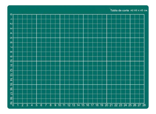 Tabla Plancha De Corte A2 60x45 Base Para Cortar Diseño 0