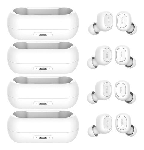 Auriculares In Ear Qcy Inalambrico Bluetooth Con Funda X4 0