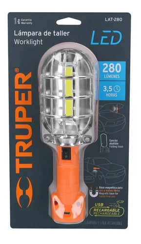 Truper LED Work Lamp 280 Lumens Model 15143 1