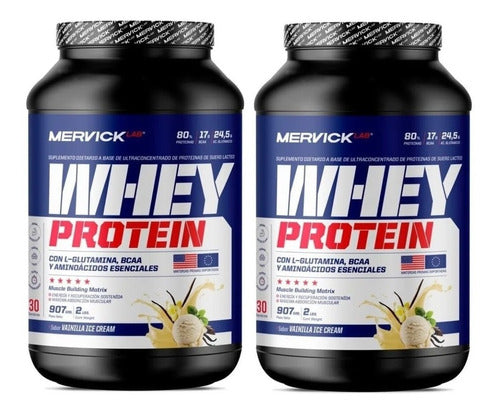 Whey Protein 2 Lb Mervick 2x1 Mervick Concentrated Protein 0