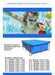 Pool Cover Canvas 4.00m x 2.50m N11 2