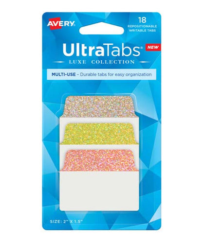 Avery Ultra Tab Glitter 2 0