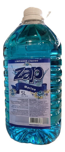 Limpiador Liquido De Pisos Zap En Botella 5 L 1