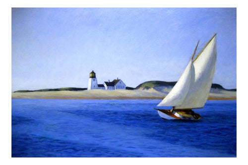 Edward Hopper - The Long Leg Etapa Larga  - Lámina 45x30 Cm. 1