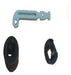 Whirlpool Complete Door Hinge with Bushing and Rubber Spring 0