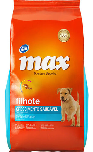 Max Premium Special Growth Healthy 10 kg + Cow Ears + Free Shipping 3