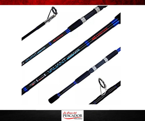 Caster Valiant 2.40m Heavy Varied Fishing Rod 100-200g 1