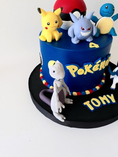 PamCakehouse Torta Cumpleaños Artesanal Pokemon 6