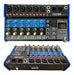 Consola Mixer Moon Mse8 Fx Usb Bluetooth Rec Interfaz 0