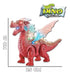 Isakito Dragon Dinosaur Robot with Fire Effect, Lights, Movement, and Sound 1