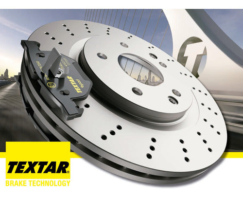 Textar Disc Brake For Seat Cordoba Ibiza Toledo Rear Solid 4