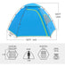 Kazoo Outdoor Family Tent Durable Lightweight, Waterproof 4