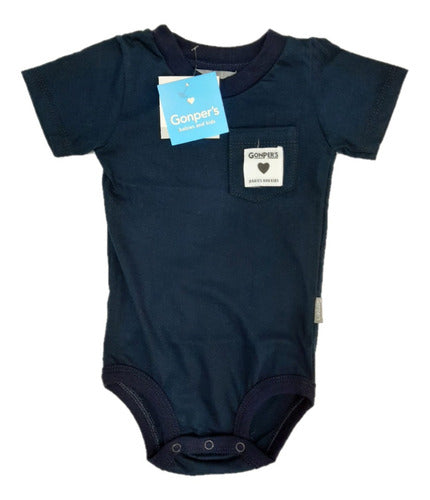 Gonper's Baby Boy Short Sleeve Bodysuit - All Sizes 42