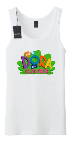 Men's Tank Top Dora the Explorer Logo Drawing - Psdo1 0