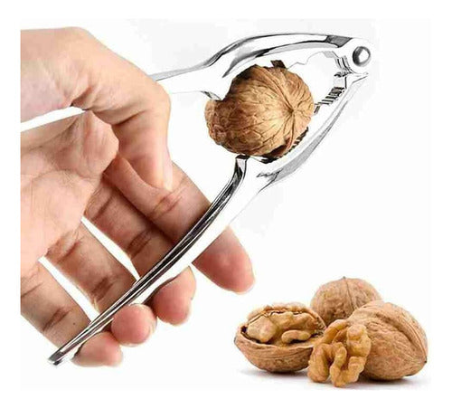 Home Love Professional Metal Nut Cracker with Peeler - Vegan Friendly 0