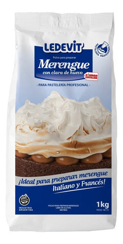 Ledevit Merengue Polvo 1 Kg - Ciudad Cotillon 0