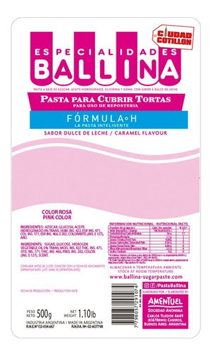 Ballina Pink Cake Covering Paste 500g 2