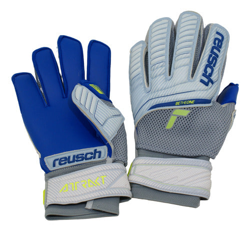 Reusch Guante Prof Att Gld Ortho Cte/Azl/Bco Unisex Deporfan 1