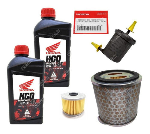 Honda Kit Service XRE 300 Completo Original M1 0