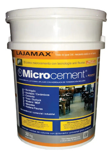 Kit Completo Microcemento Lajamax Pisos Revestimiento 12m2 0