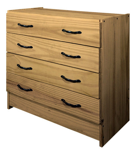 Sajo Classic 4-Drawer Chest of Drawers Organizer 0