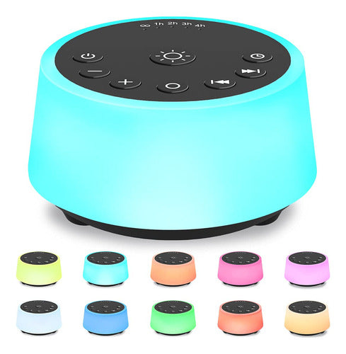 Color Noise Sound Machine with Night Light for Deep Sleep 0