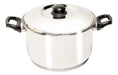 Golden Art Casserole + Steamer 24 Cm Premium Stainless Steel 18/10 3