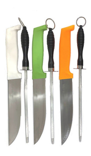 Eldorado IMEX Butcher Knife Kit 26cm + Sharpener 6