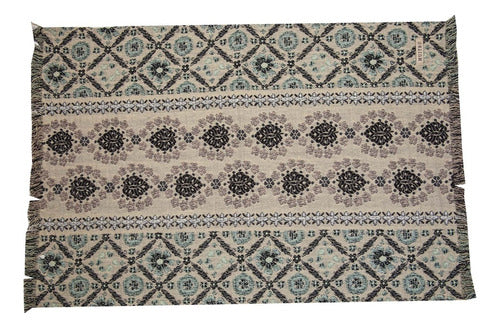 Huitrú Cotton Folder 0.65 X 0.37 Cm Mandira Blue 3