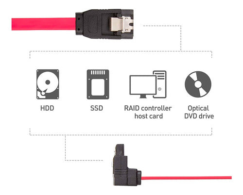 Nnet Express Cable Power Para Discos Sólidos Sata Nx 6