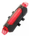 Explorer Rechargeable USB LED Bicycle Light Red 0