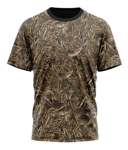 3D Short-Sleeve Camouflage T-Shirts with UV Filter Tactech 0
