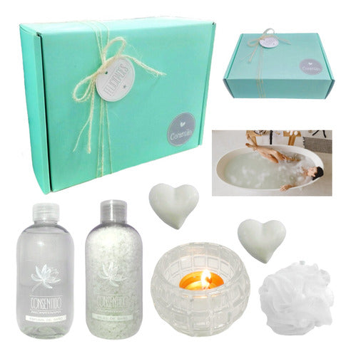 Christmas Spa Gift Box Set Zen Aroma N61 - Kit Caja Regalo Navidad Box Spa Jazmín Set Zen Aroma N61