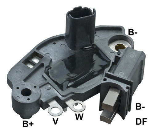 TAMATEL/UNIPOINT Voltage Regulator Compatible With Valeo Renault Clio Kangoo 1