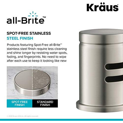 Kraus Dishwasher Air Gap - H 2