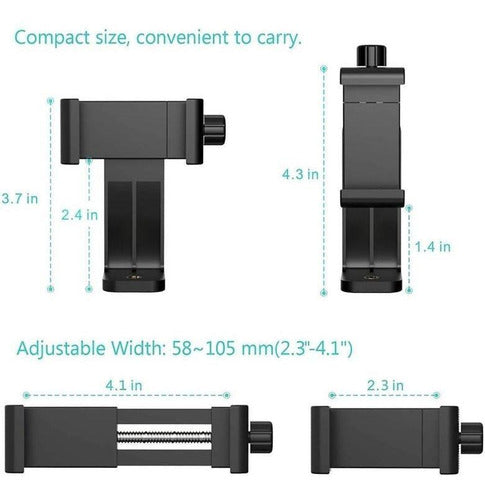 Genki Soporte Mesa Celular Tripode Adaptador Vertical Horizontal 5