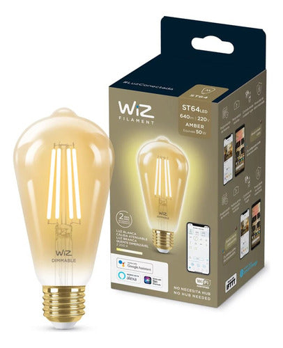 Philips Wiz Smart LED Lamp 6.9W E27 Amber 1