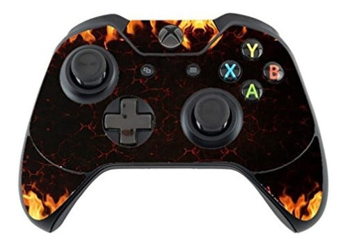 Quema Fuego Xbox Uno Controlador Vinilo Etiqueta Calcomania 0