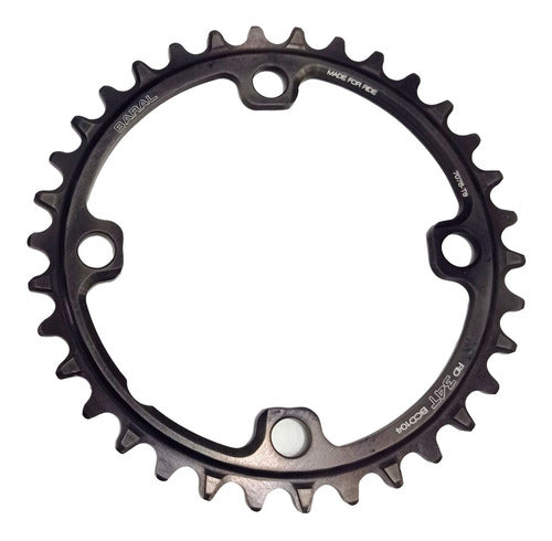 Baral Round MTB Plate BCD 104 38T Offset 0 - Solo Bici 0