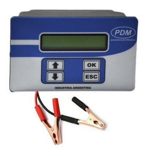 PDM Analizador Probador De Baterias Digital 12 24 Volts Pdm-e19 0