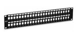 TRENDnet 48-Port Blank Keystone 2U HD Patch Panel 0