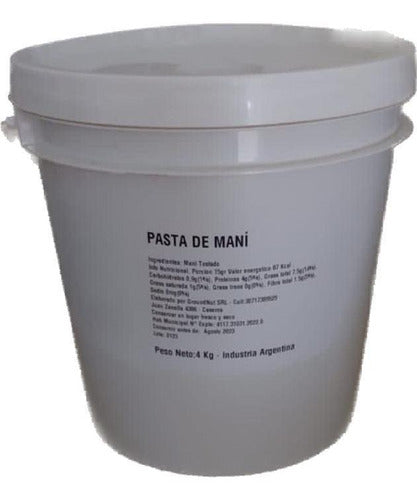 Groundnut Pasta De Mani - 4 Kilo Bucket 1